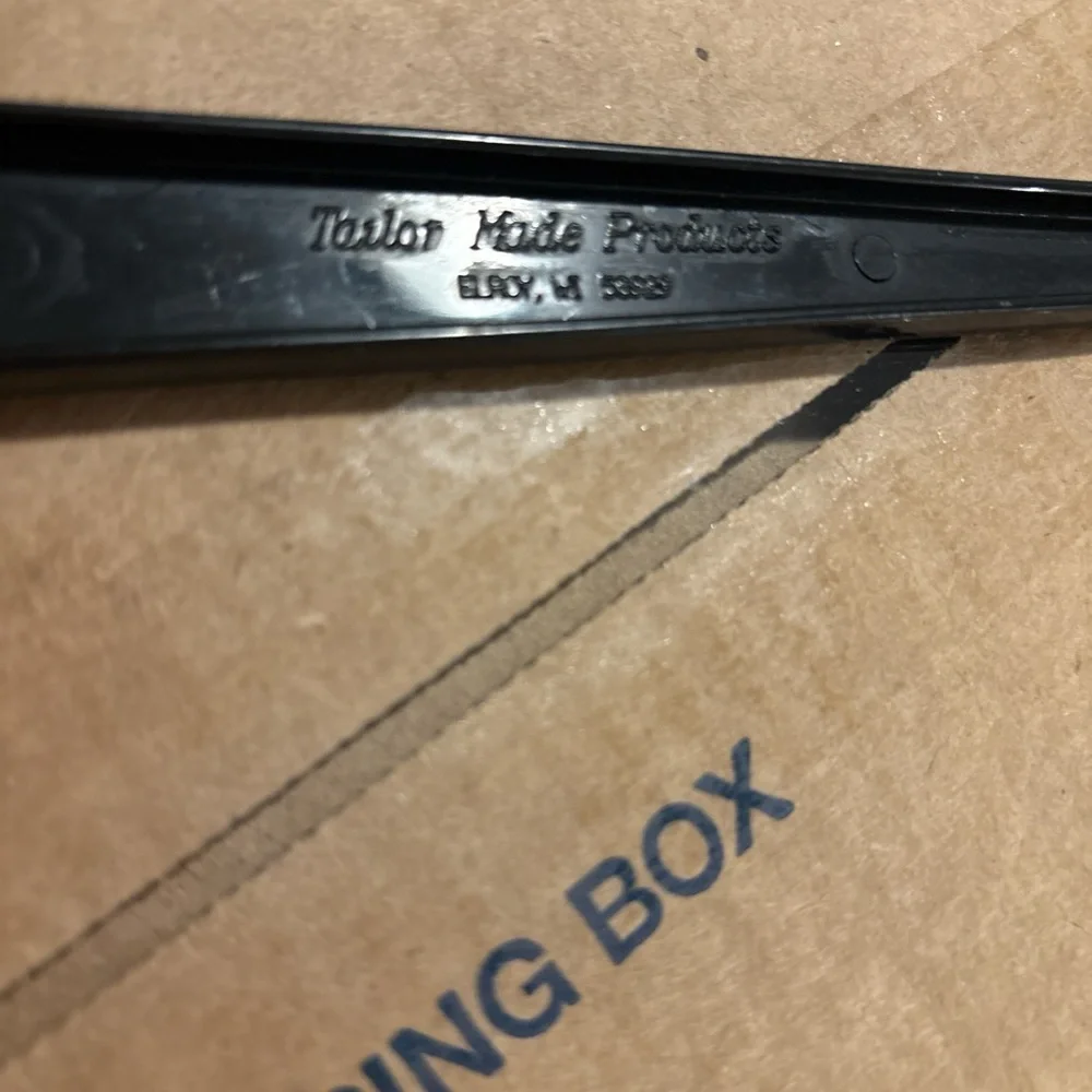 Vintage Tailor Made Black Nylon Kitchen Utensil Fork 12
